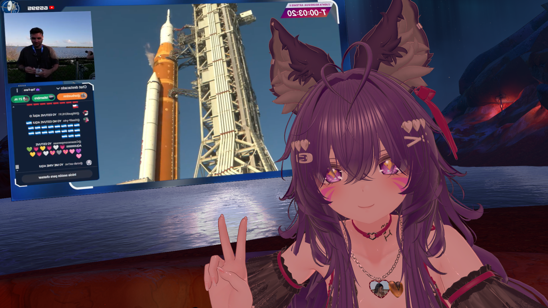 Imagen de mi avatar de VRChat
